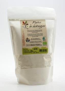 FARINE DE CHATAIGNE - récolte 2025 - 8.60€ pour 500gr 